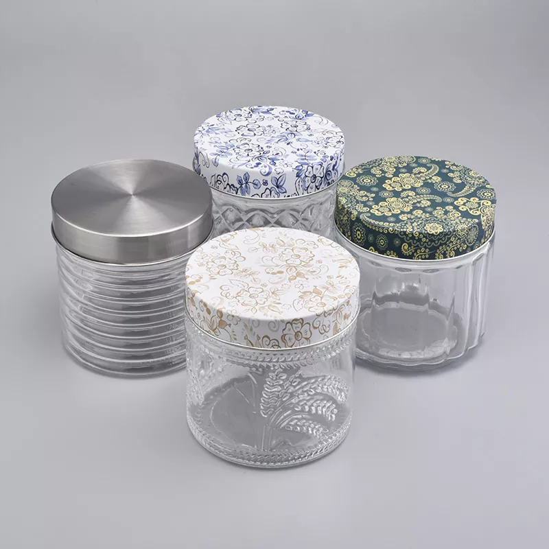 Personaliseret print tin stearinlys låg