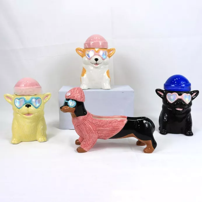 Dyre keramisk lysestager