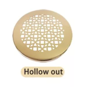 Hult tin lys krukke låg